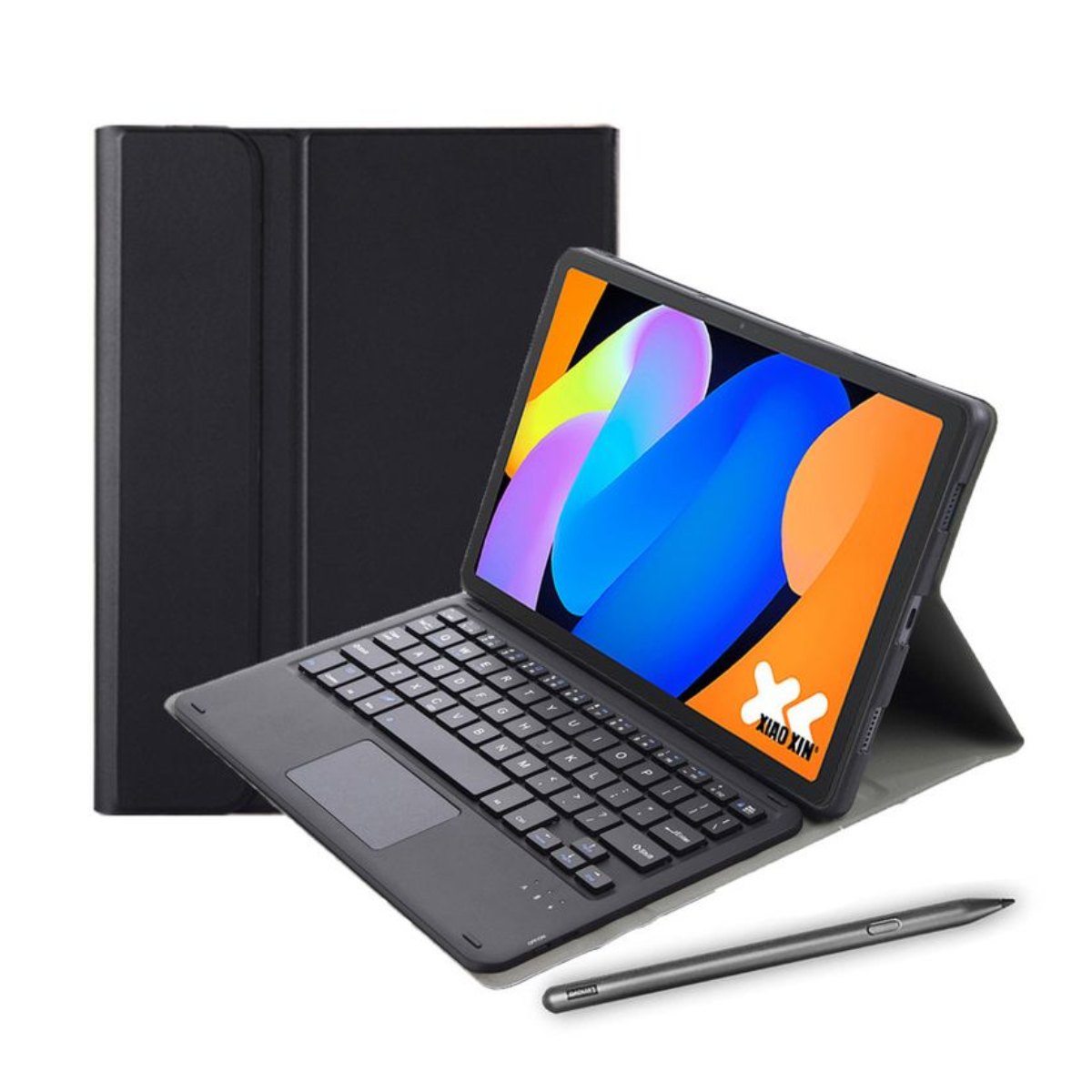 Tablet Lenovo pad 11'' 2025 6+128GB WIFI 2.5K-Gris+Teclado Negro+Lápiz táctil Lenovo