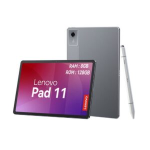 Tablet Lenovo Pad 11 2025 8+128GB 11" WIFI 2.5K-Gris+Lápiz táctil