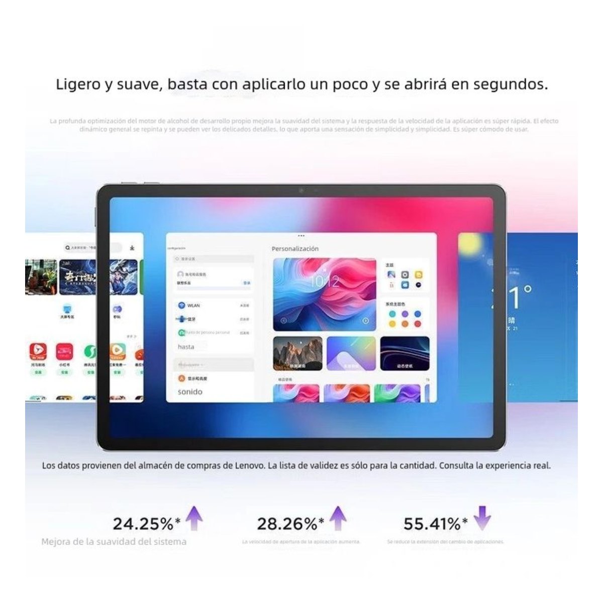 Tablet Lenovo Pad 11 2025 8GB+256GB WiFi 11" Gris