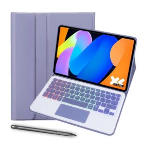 Tablet Lenovo Xiaoxin pad 11 2025 8+128GB 11" WIFI-Gris+Morado luminosos teclado+Lápiz táctil