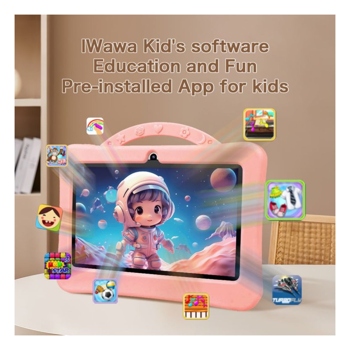 Tablet para Niños 7 Pulg Nodizz con Control Parental 16GB-Azul
