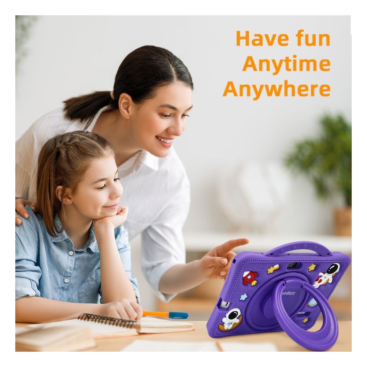 Tablet para Niños 7 Pulg Nodizz con Control Parental 16GB-Azul