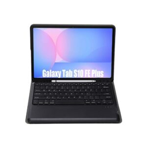 Teclado Bluetooth A820B negro para Samsung Galaxy Tab S10 FE Plus.