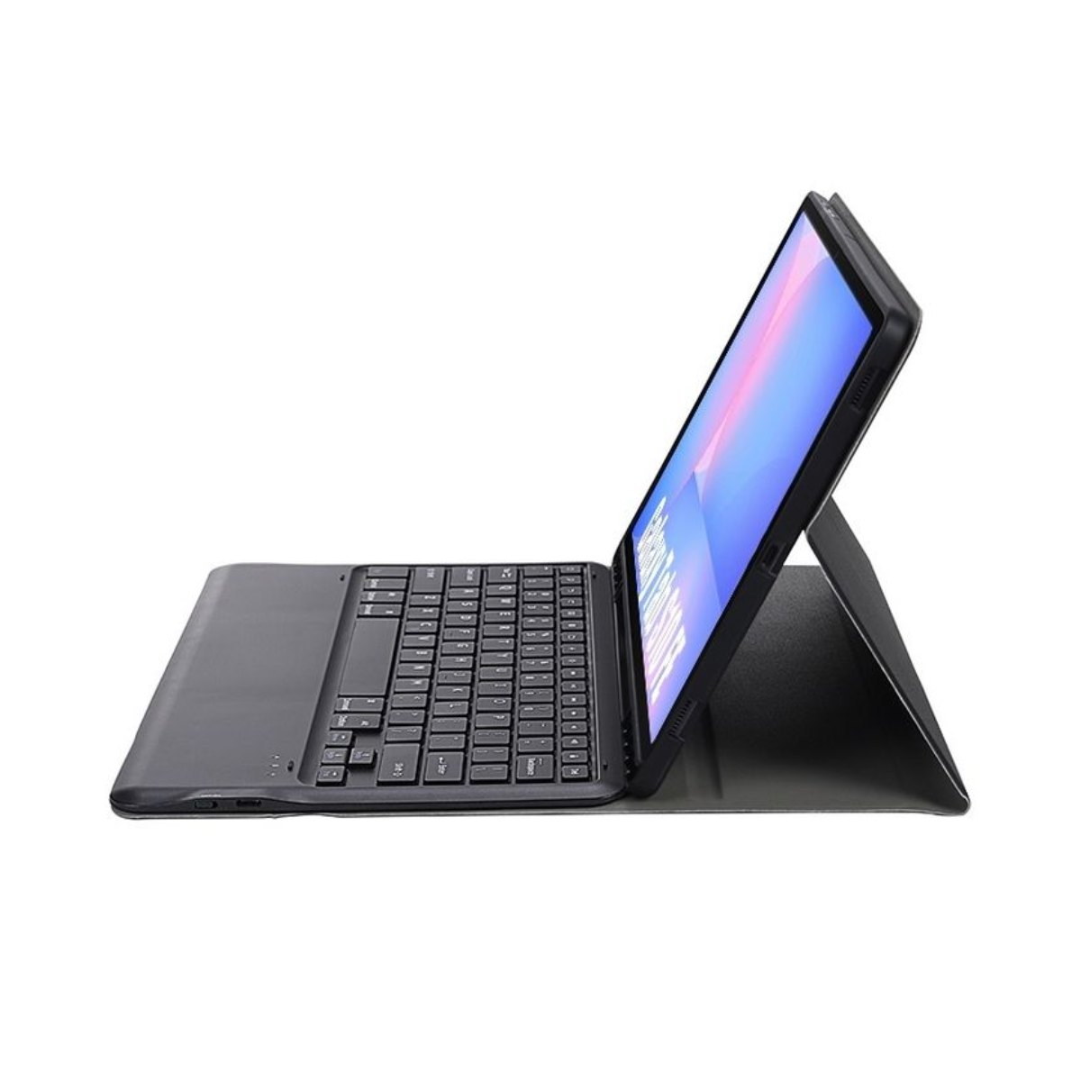 Teclado Bluetooth A820B negro para Samsung Galaxy Tab S10 FE Plus.