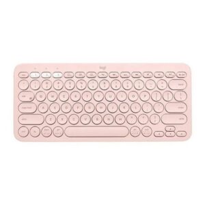 Teclado Logitech K380 Bluetooth multidispositivo Rosa