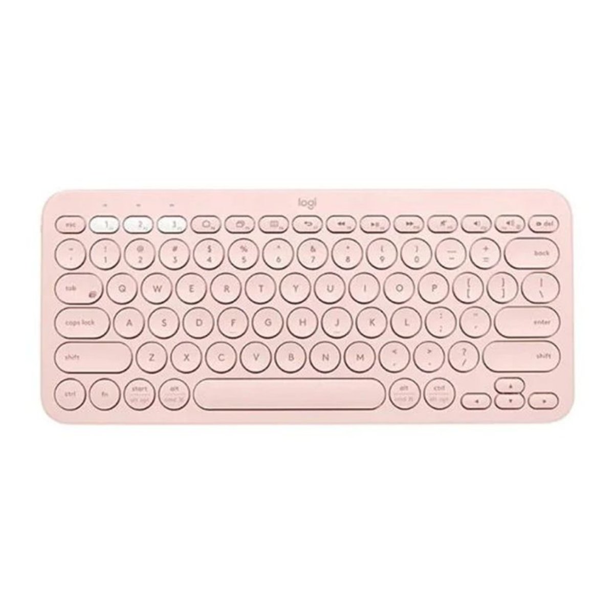 Teclado Logitech K380 Bluetooth multidispositivo Rosa