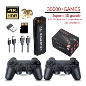 X2 plus 4k retro Game stick videojuego doméstico de alta definición.