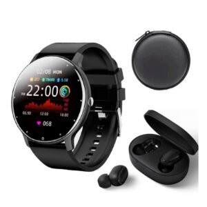 Xiaomi Airdots 2 Tws Audífonos y Toumi Fit 2-B Reloj inteligente y Estuche