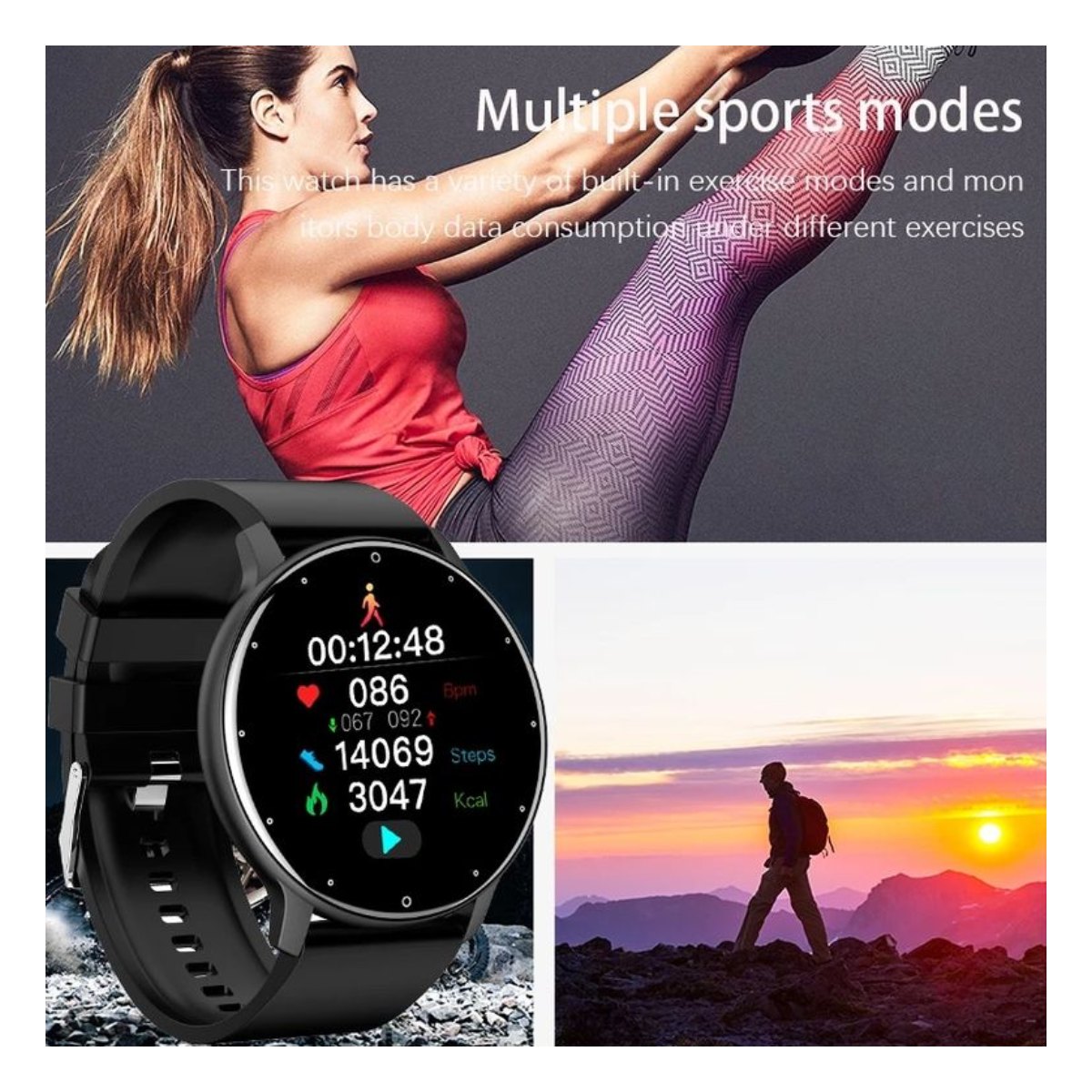 Xiaomi Airdots 2 Tws Audífonos y Toumi Fit 2-B Reloj inteligente y Estuche