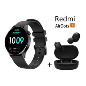 Y85 reloj inteligente deportivo + combo Redmi AirDots 2 - Negro