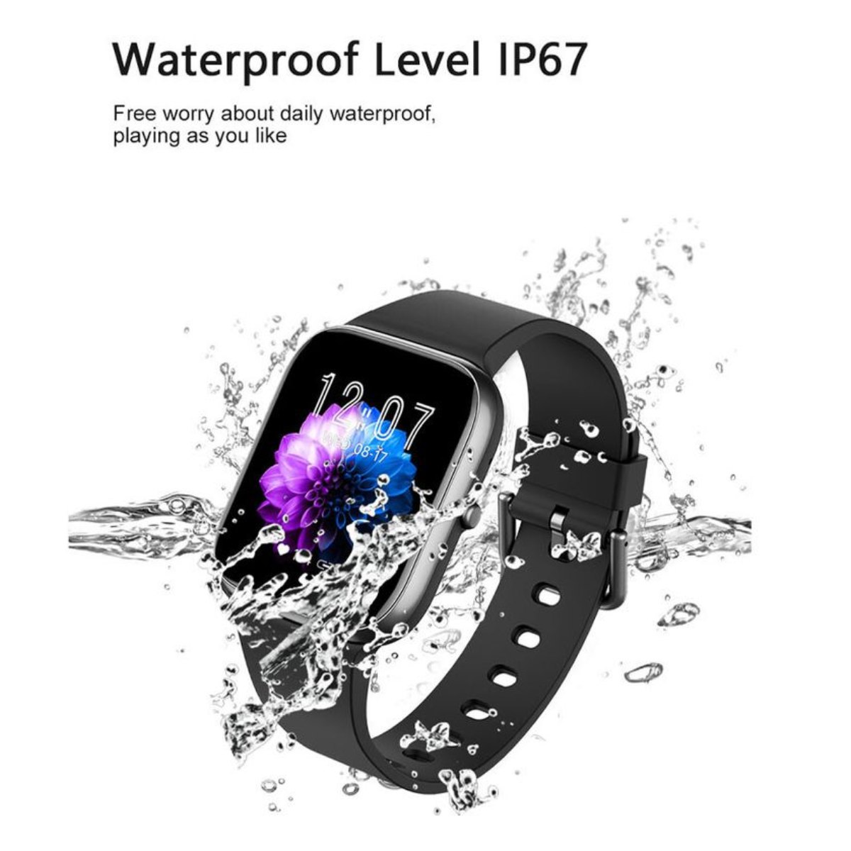 Y9PRO reloj inteligente Rosado + xiaomi Redmi Buds 4 Lite - Blanco